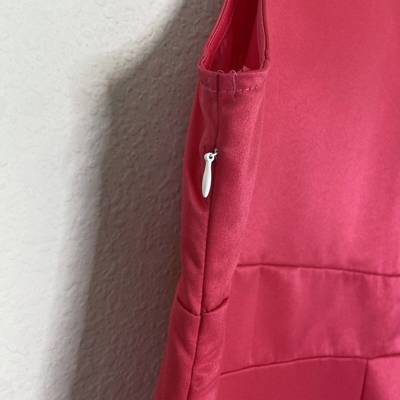 Hot Pink Sleeveles V-Neck Gown XXL NWT - Picture 5 of 9